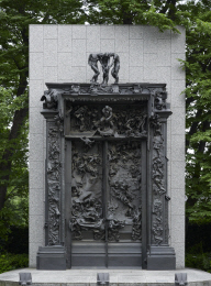 The Gates of Hell at the National Museum of Western Art, Ueno Park, Tokyo. Photo: Norihiro Ueno.