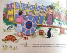 Page from Manning's Coffee Good Neighbor Color Book. Dorr Bothwell (1944).