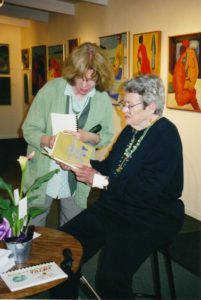 Fran Moyer Retrospective, Mendocino Art Center (2002). Photo: CG Blick