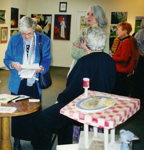 Fran Moyer Retrospective, Mendocino Art Center (2002). Photo: CG Blick