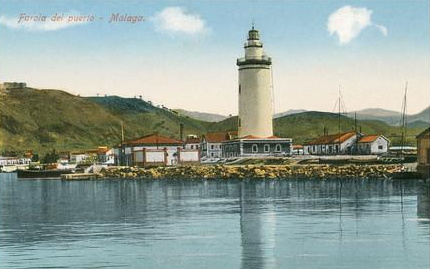 Farola dei Puerto (lighthouse), Malaga, Spain