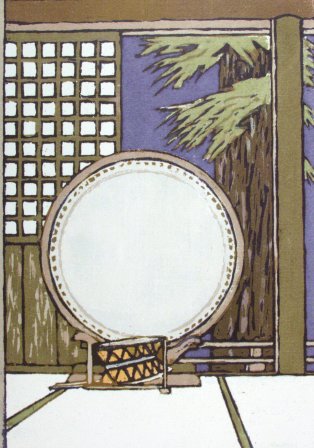 Tsuwano (1985) Serigraph by Bill Zacha. WZ198506*