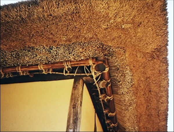 Construction detail of the Miasa Hemp House